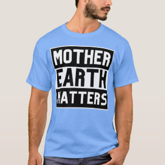 T-shirt La Terre Mère compte vintage