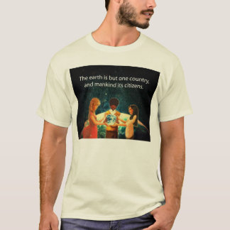 T-shirt La terre un pays