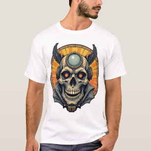 T-shirt La tête de mort ailée.
