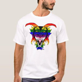 T-shirt La tête du grand dragon de fierté