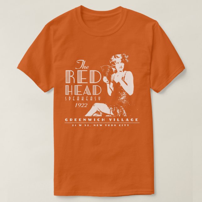 T-shirt La tête rouge (Design devant)
