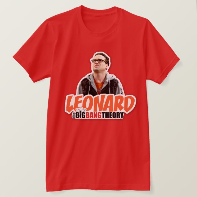 T-shirt La théorie du Big Bang | Leonard (Design devant)