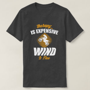 T-shirt la thérapie est chère windis est gratuit