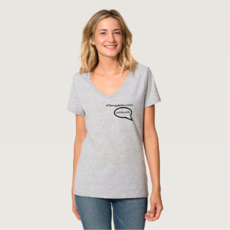 T-shirt La thérapie est plus qu'un gobelet