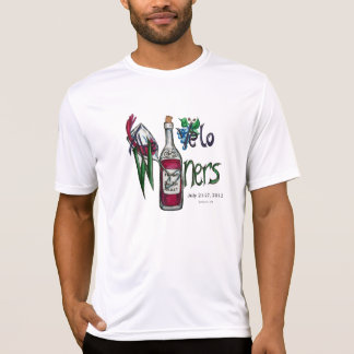 T-shirt La tonne de fève de cyclistes de Velo Winers