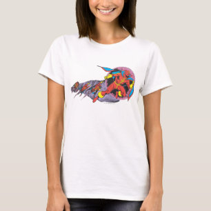 T-shirt La Tornade Rouge Au Vent