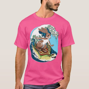 T-shirt La Tortue et les amis du lièvre Surfing