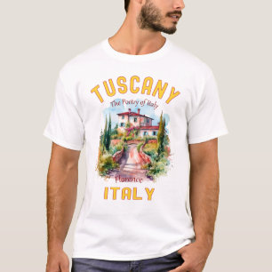 T-shirt La Toscane, La Poésie de l'Italie
