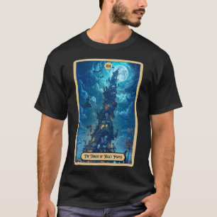 T-shirt La tour de papier toilette (la tour) Tarot d'Hallo