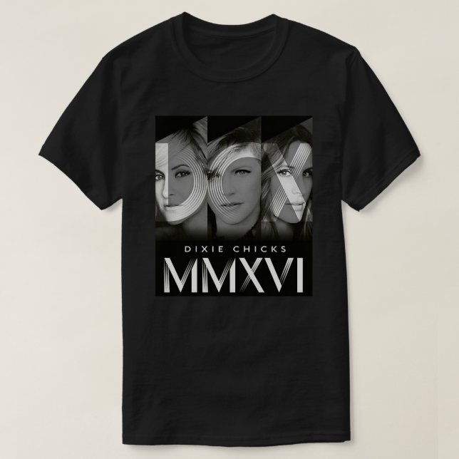 T-shirt la tour du monde de dixie chick mmxvi (Design devant)