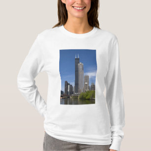 T-shirt La tour Willis (autrefois la tour Sears) se profil