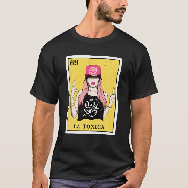 T-shirt La Toxica Lottery Cadeaux Femmes Loterie Mexicaine (Devant)