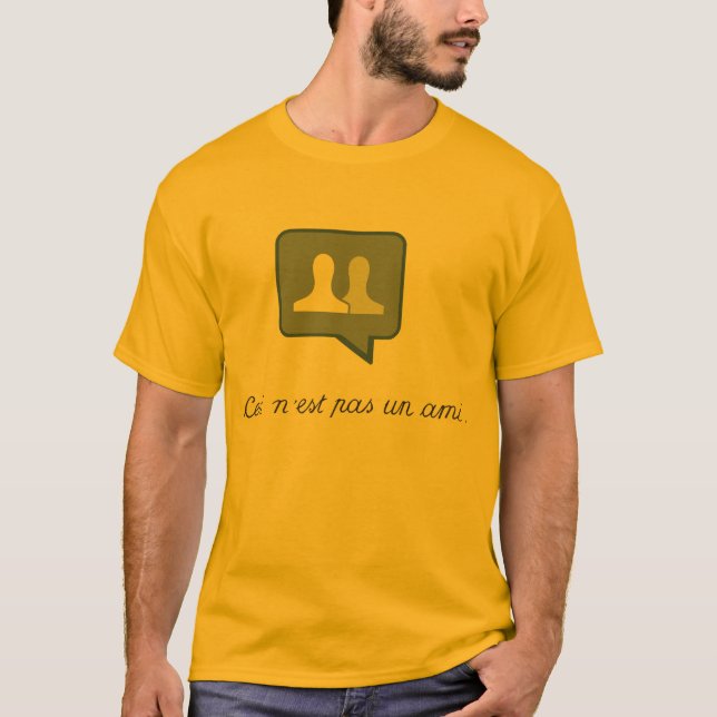 T-shirt La trahison de l'Internet (Devant)