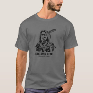 T-shirt La tribu des Ponca de l'ours debout Histoire améri