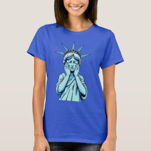 T-shirt La triste statue de la liberté