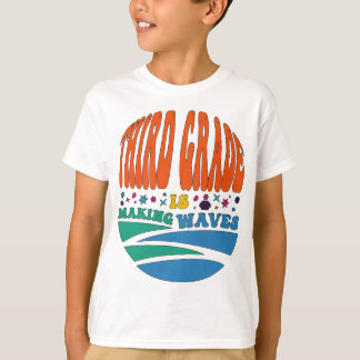 T-shirt La troisième année, c'est le retour des vagues à l