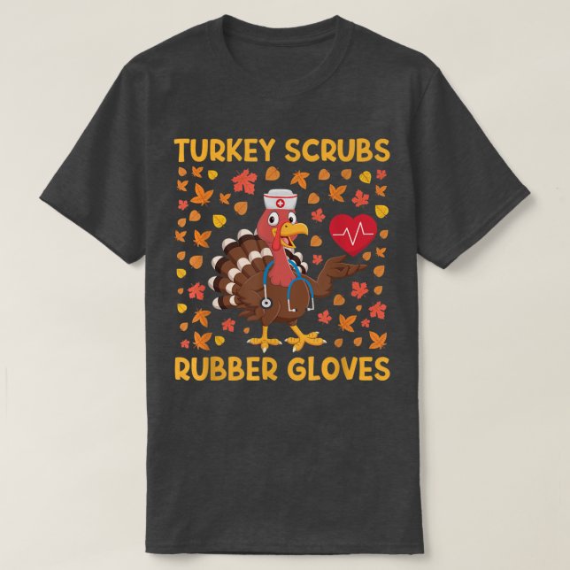 T-shirt La Turquie Écrase Gants En Caoutchouc Drôle Turqui (Design devant)