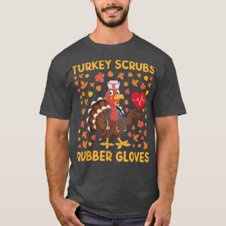 T-shirt La Turquie Écrase Gants En Caoutchouc Drôle Turqui