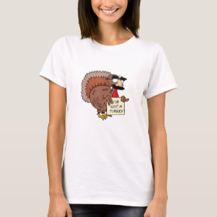 T-shirt La Turquie effrayée déguiser la plaisanterie Humou