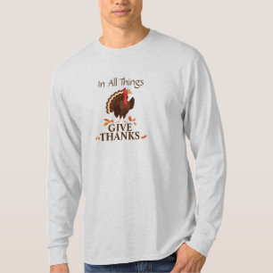 T-shirt La Turquie mignonne remercie Bon thanksgiving Fall