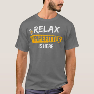 T-shirt La tuyère de détente est ici Pipefit Pluming