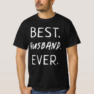 T-SHIRT LA TYPOGRAPHIE BLANCHE DE LA MEILLEURE MARINE À LA