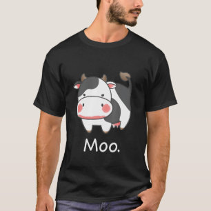 T-shirt La vache folle dit Moo