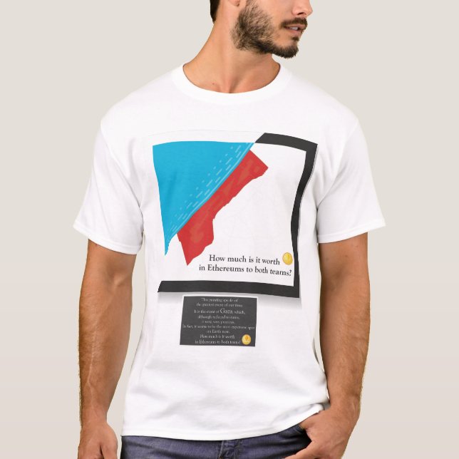 T-shirt La valeur de Gaza (Devant)