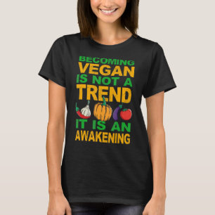 T-shirt La Végétation N'Est Pas Une Tendance Des Végétaux
