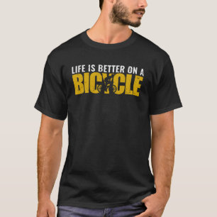 T-shirt La Vélo Vivante Est Mieux À Vélo