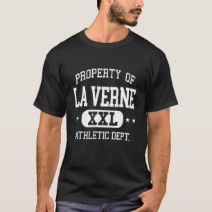 T-shirt La Verne Rétro Propriété Athlétique Département