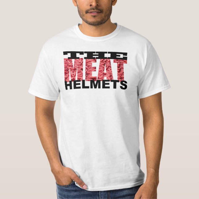 T-shirt LA VIANDE AIME LES TEXAS DENTON crus (Devant)