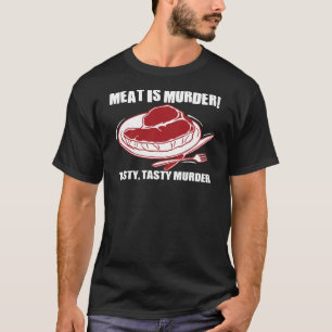 T-shirt La viande est meurtre