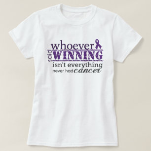 T-shirt La Victoire Est Tout Pour la Sensibilisation au Ca