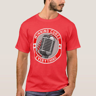 T-shirt La victoire guérit tout famille