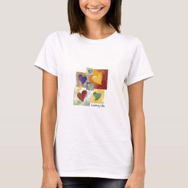 T-shirt La vie affectueuse (Devant)