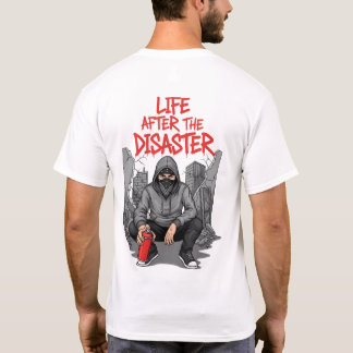 T-shirt La Vie Après La Catastrophe - Survivant Urbain