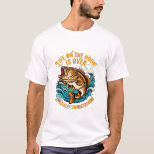 T-shirt La vie au crochet est terminée officiellement sans