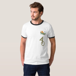 T-shirt La Vie Commence À (Personnaliser) Doigt pour hom