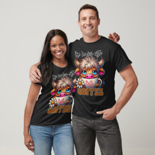 T-shirt La vie commence après le café