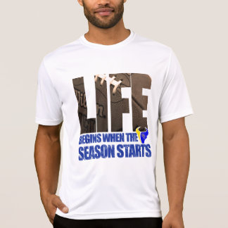 T-shirt La vie commence - la chemise légère