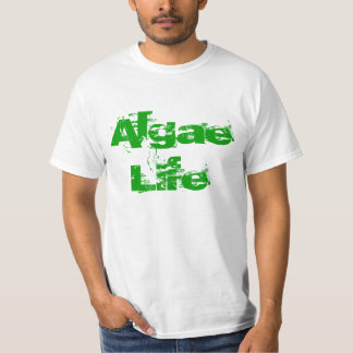 T-shirt La vie d'algues (blanc de valeur)