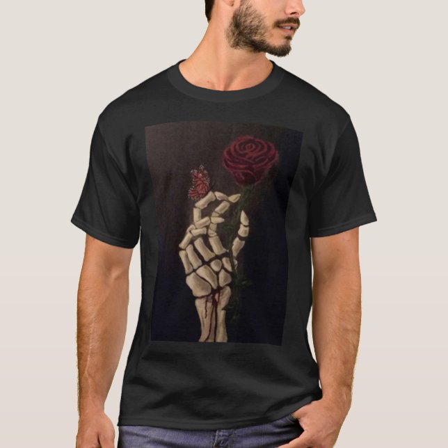 T-shirt La vie dans l'emprise de la mort (Devant)