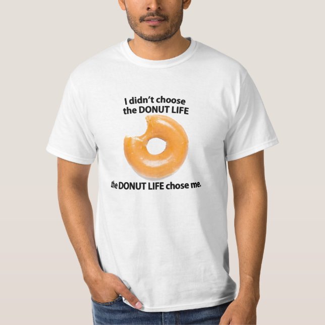 T-shirt La vie de beignet (Devant)