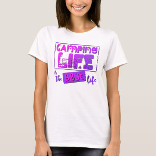T-shirt La vie de camping