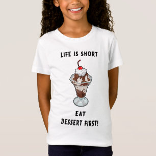 T-Shirt La vie de dessert