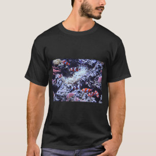 T-shirt La vie de l'aquarium récifal