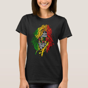 T-shirt La vie de Loc'est moi Locd Woman Rasta Girl Locs