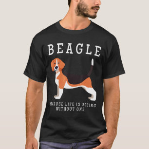 T-shirt La Vie De Maman beagle Est Ennuyante Sans Un Cadea