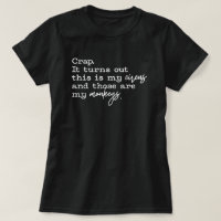 T-shirt La Vie de Maman Cirque Drôle Parenting Cha